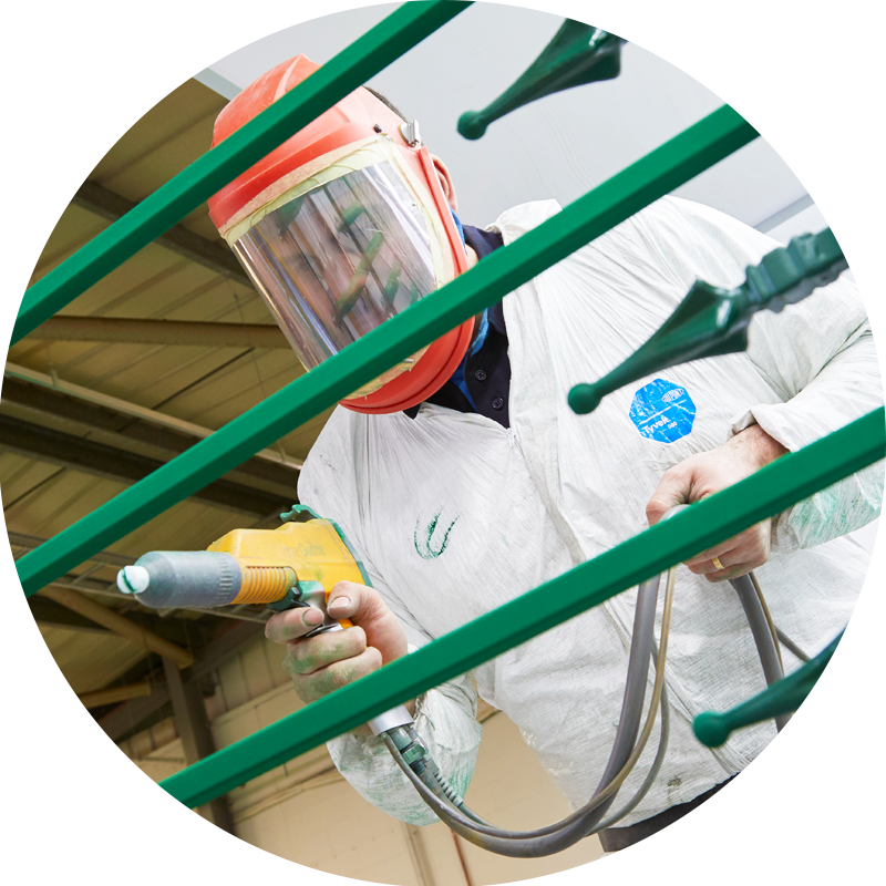 Powder Coating Service Durable Powder Coating Millenium Site Services